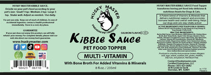 MULTI-VITAMIN Kibble Sauce