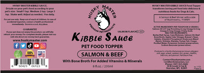 SALMON & BEEF Kibble Sauce